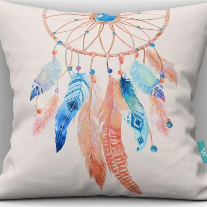 کاور کوسن مخمل 40x40 طرح  دریم کچر آرت مان